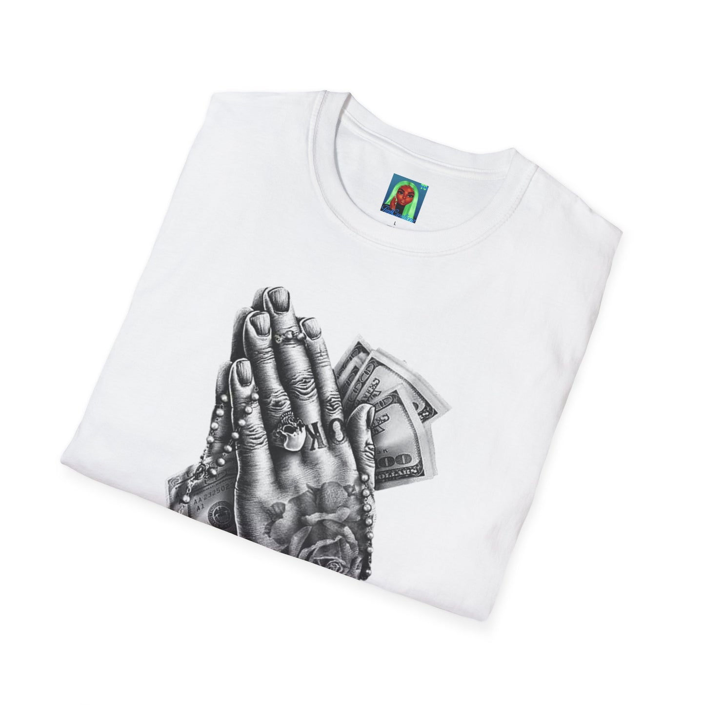 Prayer Hands Graphic Tee, Unisex T-Shirt for Faith and Style, Unique Gift for Religion Lovers, Casual Wear, Everyday Comfort