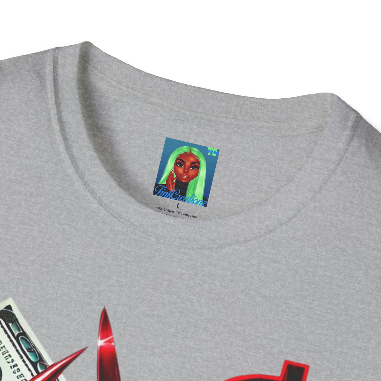 Fashion Money and Blood Graphic T-Shirt