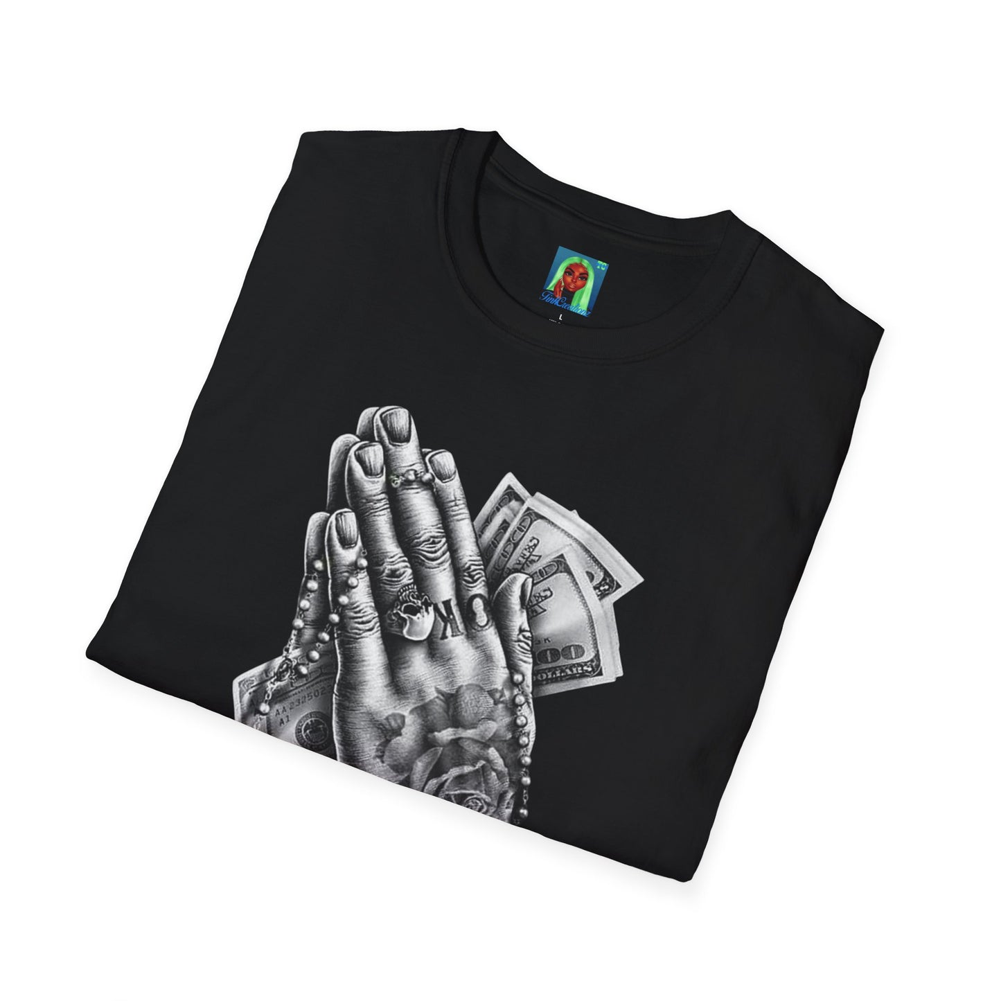 Prayer Hands Graphic Tee, Unisex T-Shirt for Faith and Style, Unique Gift for Religion Lovers, Casual Wear, Everyday Comfort