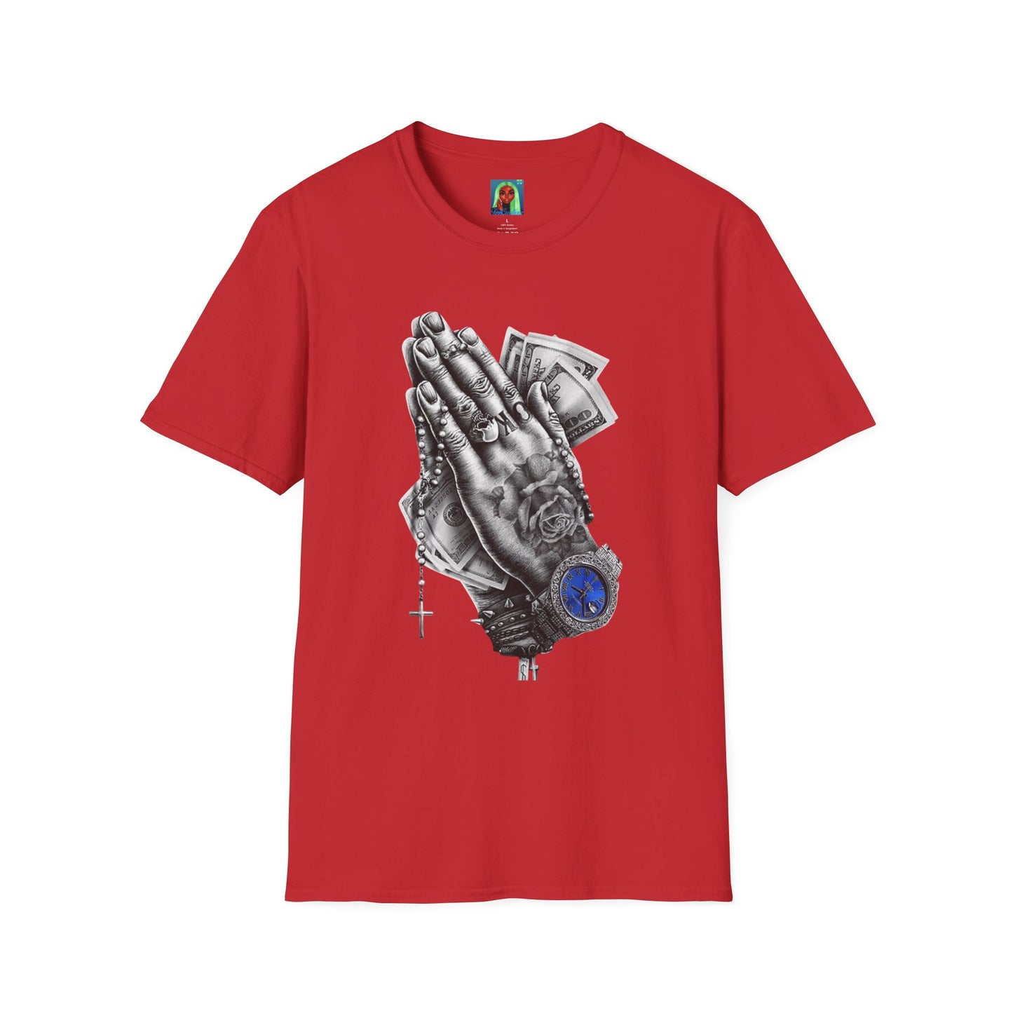 Prayer Hands Graphic Tee, Unisex T-Shirt for Faith and Style, Unique Gift for Religion Lovers, Casual Wear, Everyday Comfort