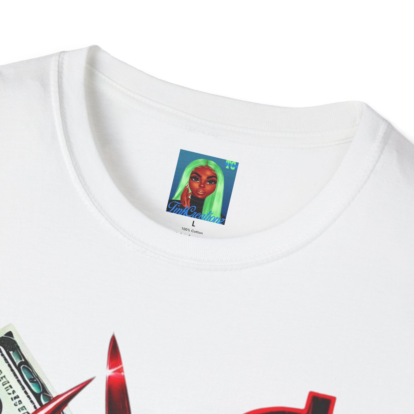 Fashion Money and Blood Graphic T-Shirt