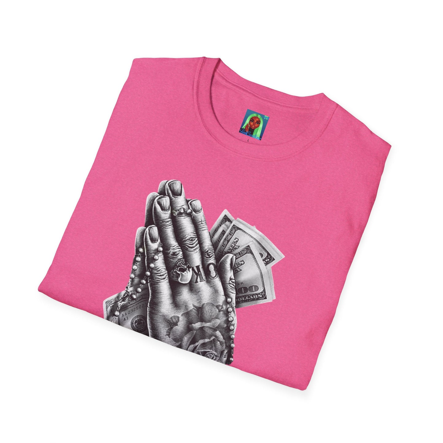 Prayer Hands Graphic Tee, Unisex T-Shirt for Faith and Style, Unique Gift for Religion Lovers, Casual Wear, Everyday Comfort