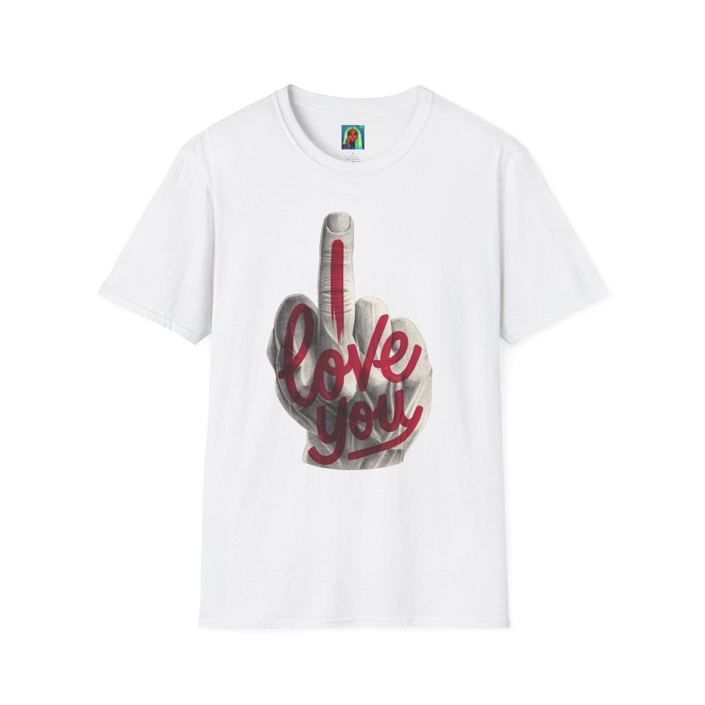 Middle Finger To Love Unisex T-Shirt