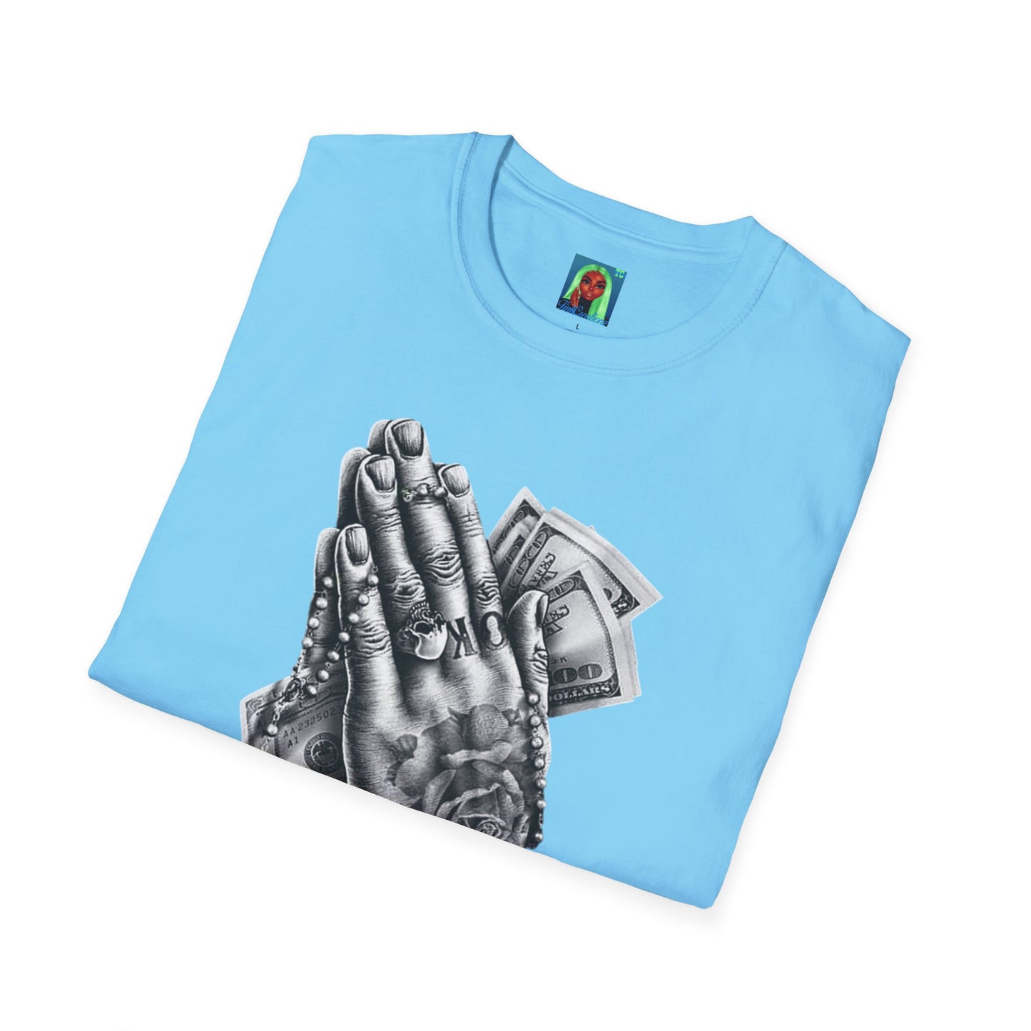 Prayer Hands Graphic Tee, Unisex T-Shirt for Faith and Style, Unique Gift for Religion Lovers, Casual Wear, Everyday Comfort