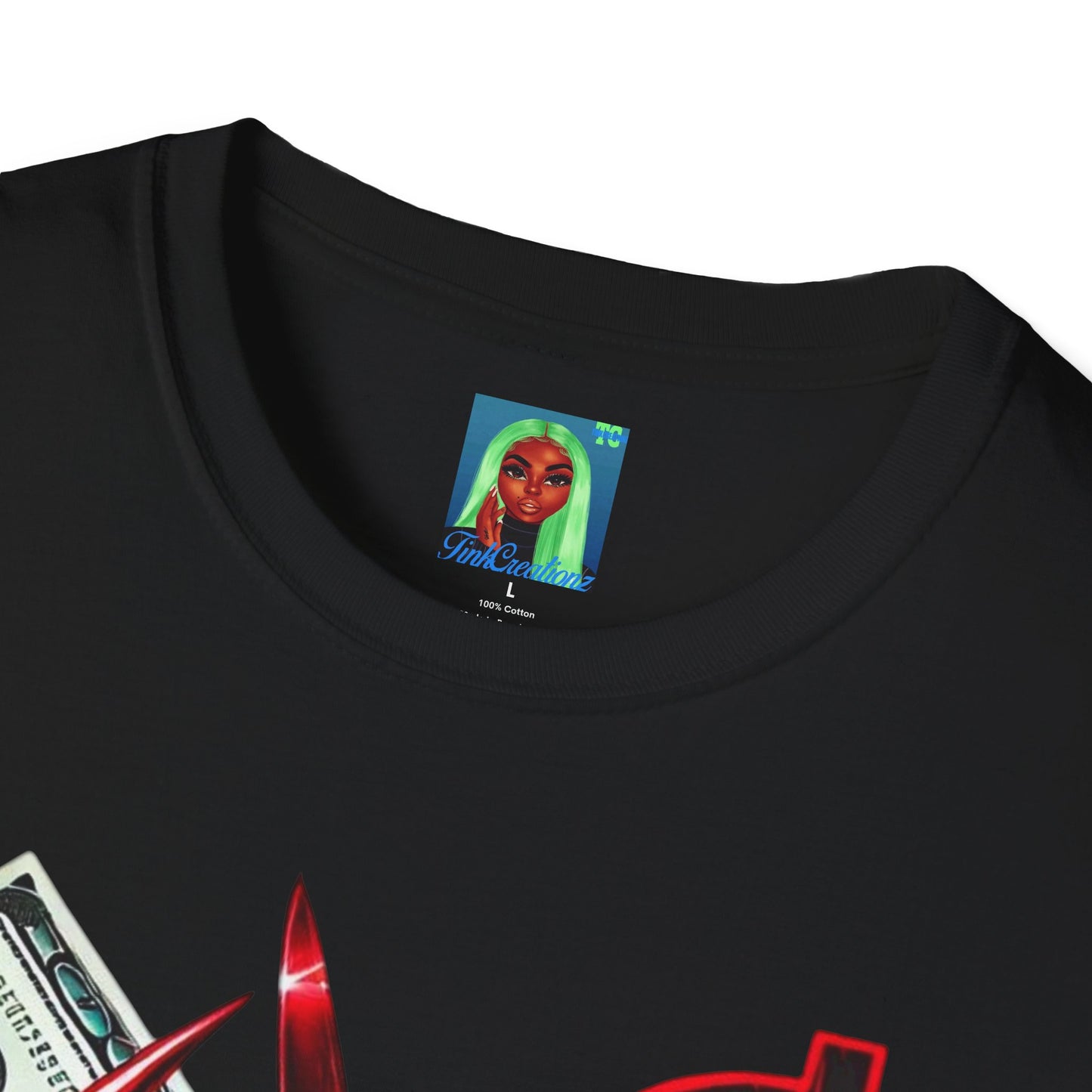 Fashion Money and Blood Graphic T-Shirt