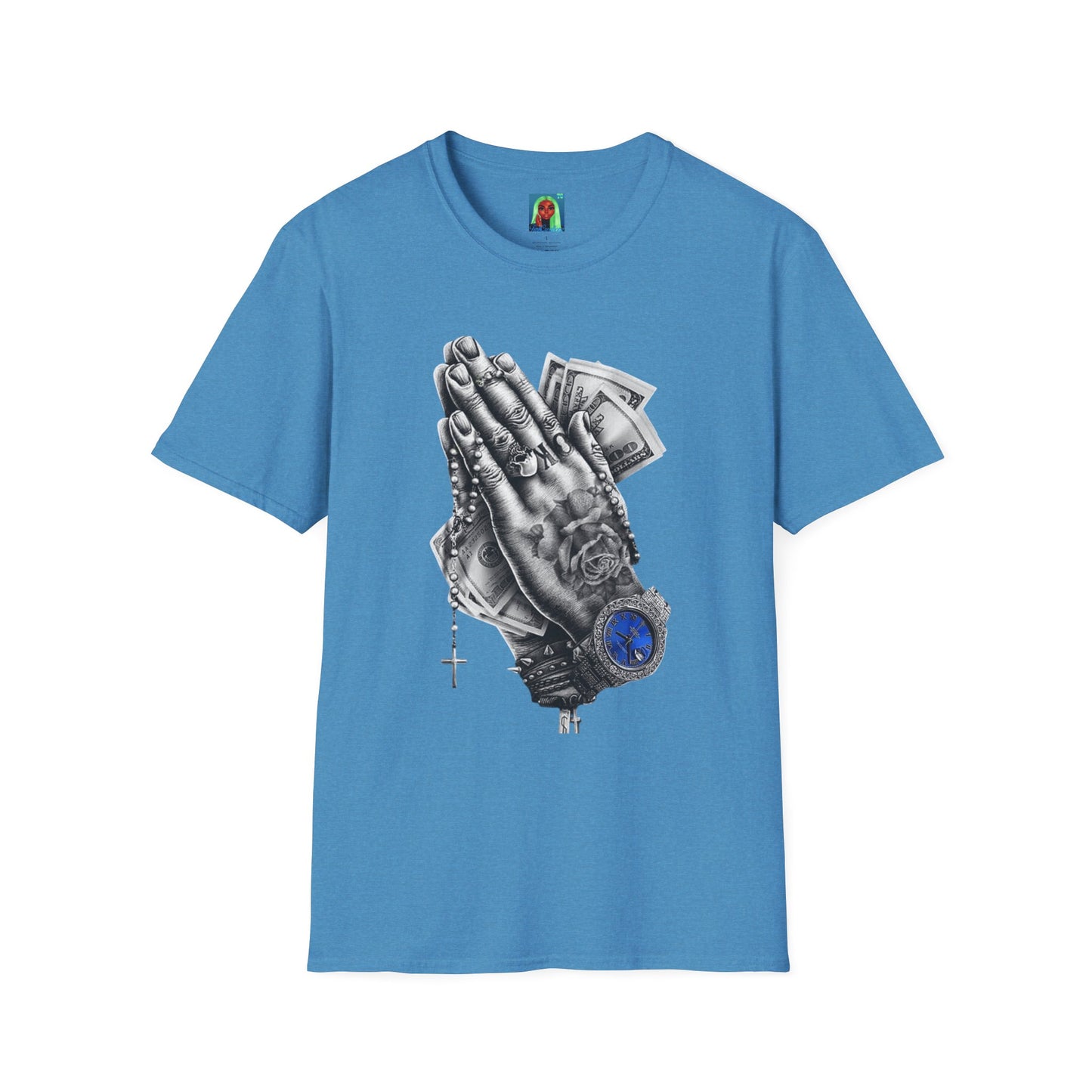 Prayer Hands Graphic Tee, Unisex T-Shirt for Faith and Style, Unique Gift for Religion Lovers, Casual Wear, Everyday Comfort