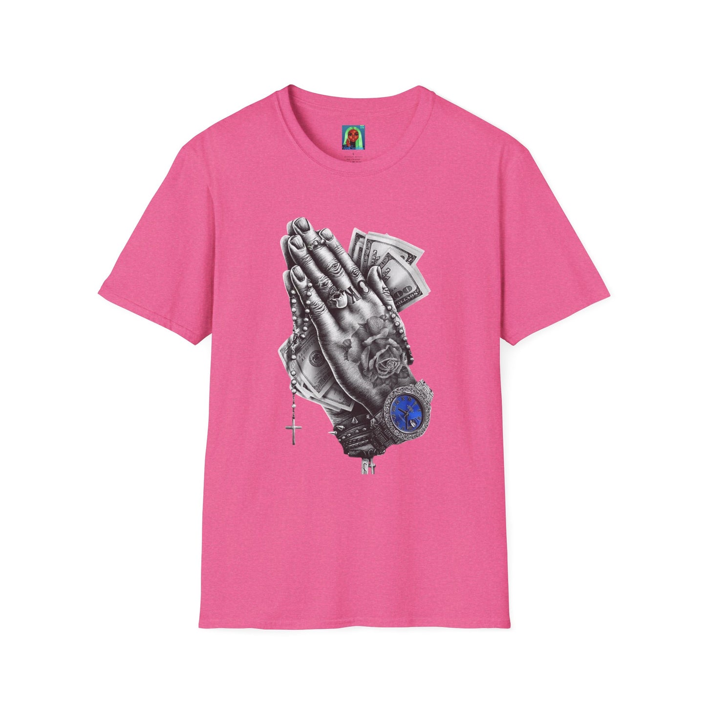 Prayer Hands Graphic Tee, Unisex T-Shirt for Faith and Style, Unique Gift for Religion Lovers, Casual Wear, Everyday Comfort