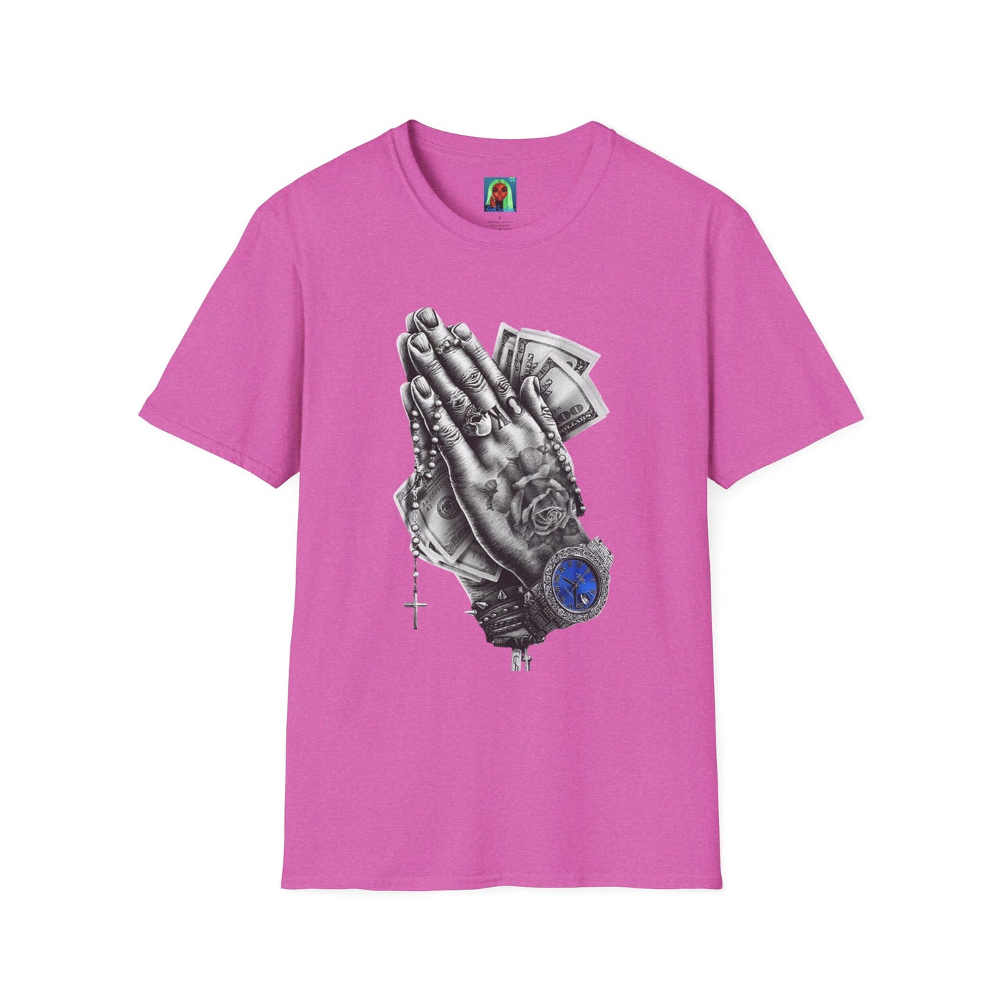 Prayer Hands Graphic Tee, Unisex T-Shirt for Faith and Style, Unique Gift for Religion Lovers, Casual Wear, Everyday Comfort