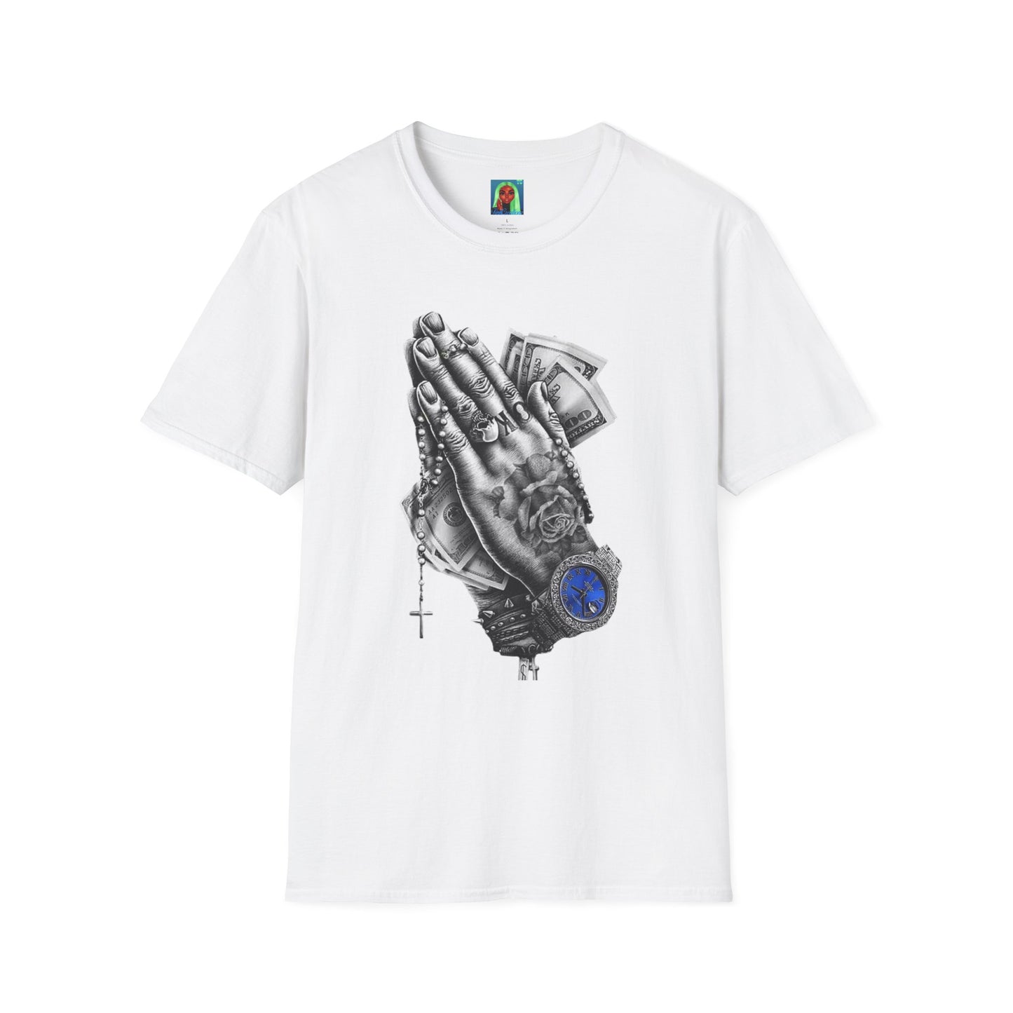 Prayer Hands Graphic Tee, Unisex T-Shirt for Faith and Style, Unique Gift for Religion Lovers, Casual Wear, Everyday Comfort