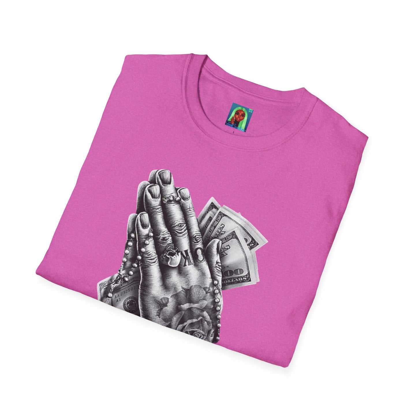 Prayer Hands Graphic Tee, Unisex T-Shirt for Faith and Style, Unique Gift for Religion Lovers, Casual Wear, Everyday Comfort