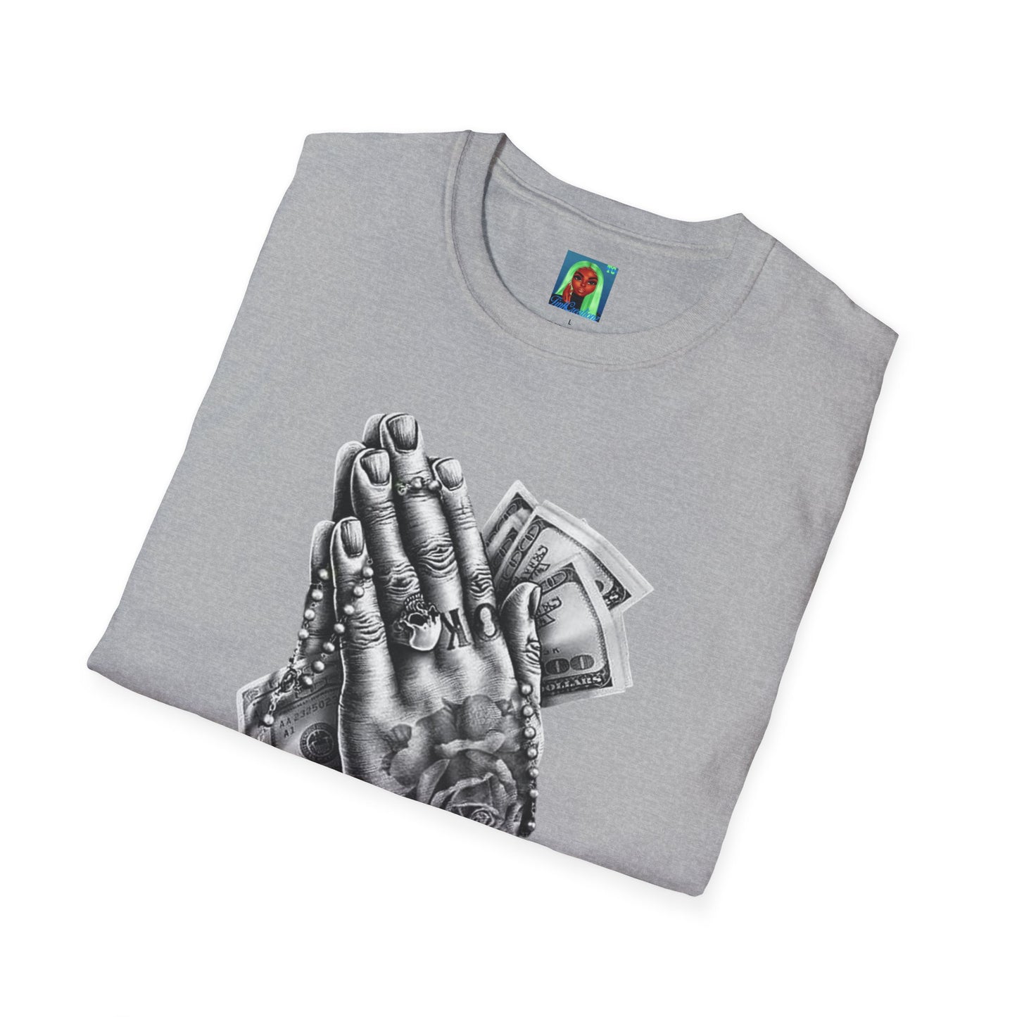 Prayer Hands Graphic Tee, Unisex T-Shirt for Faith and Style, Unique Gift for Religion Lovers, Casual Wear, Everyday Comfort